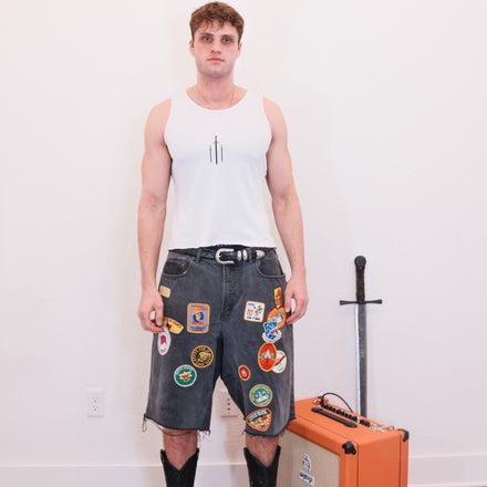 Waylon Grey Jorts 40x13