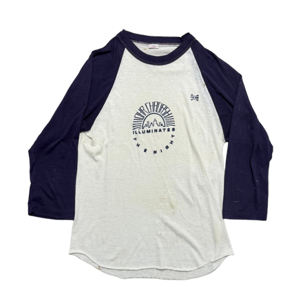 80's Purple Baseball Tee MEDIUM/LARGE