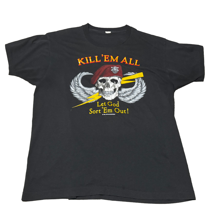 1983 Kill Em All Tee LARGE
