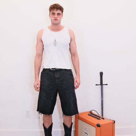 Blake Black Jorts 38x14