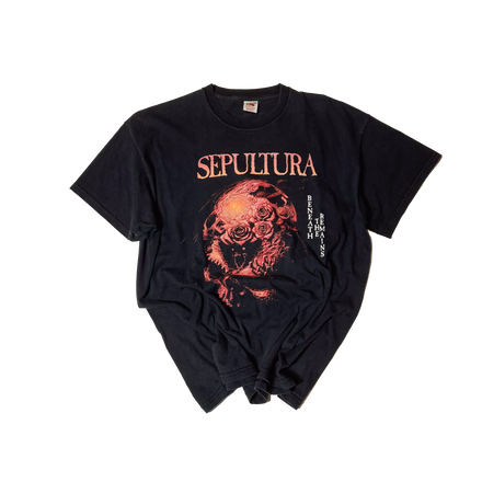Y2K Sepultura Beneath the Remains Euro Tee