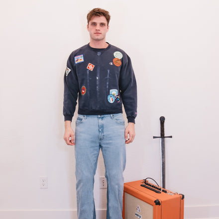 Iggy Test Print Sweatshirt LARGE