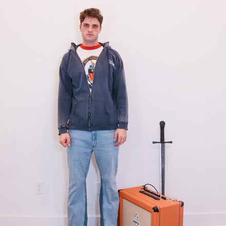 90's Thrashed U2 Hoodie LARGE/XL