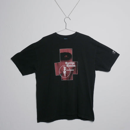 Y2K Marilyn Manson Personal Jesus Tee