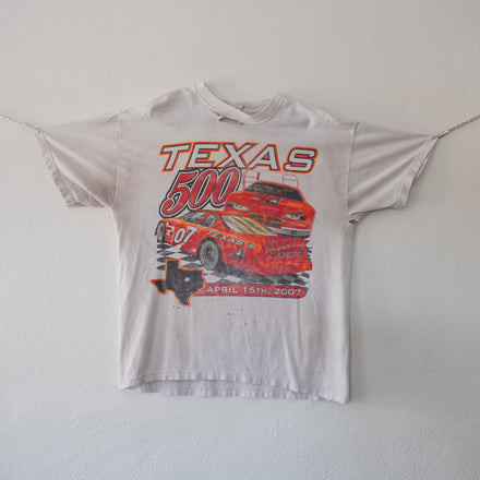 2007 Thrashed Texas 500 Distressed Tee