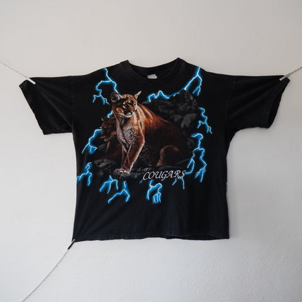 90's Single Stitch USA Thunder Cougars Tee